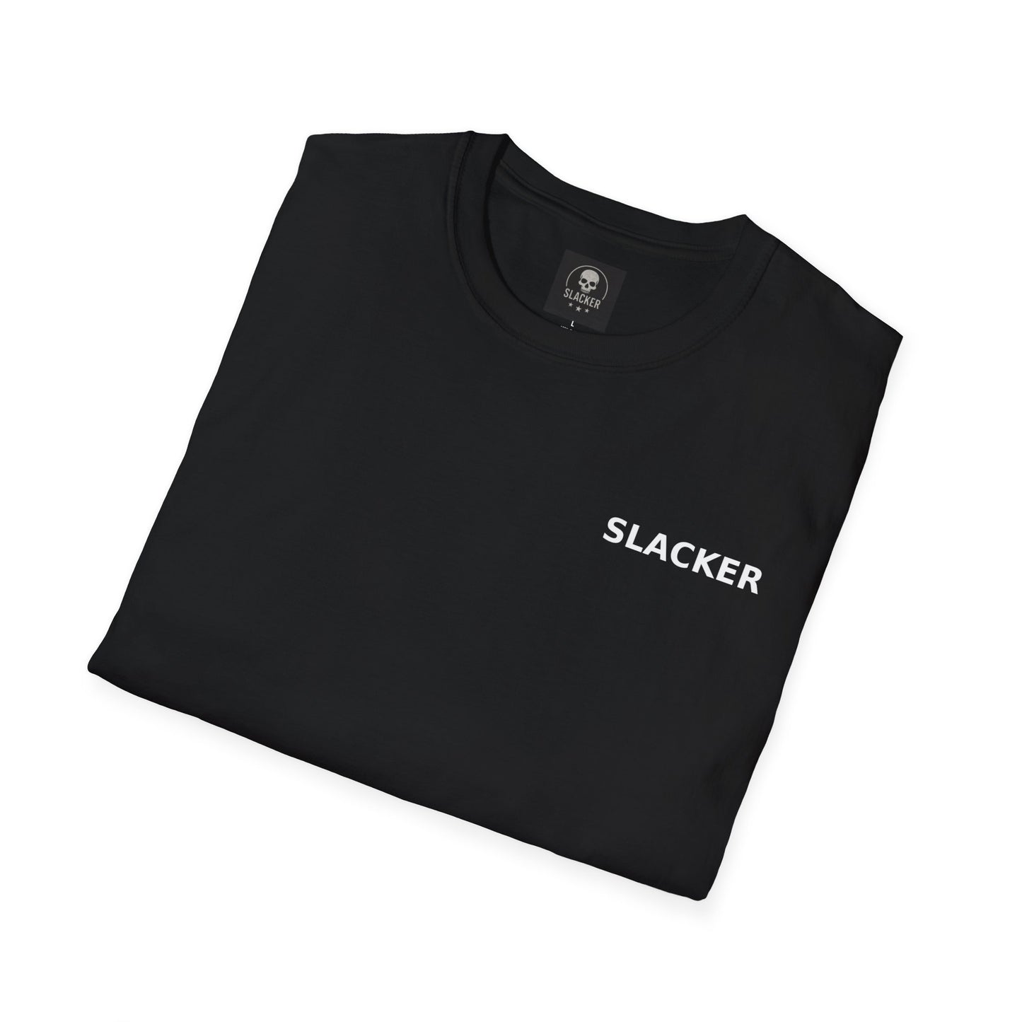 Unisex Softstyle 'Slacker' T-Shirt - Casual Graphic Tee with Skull Design